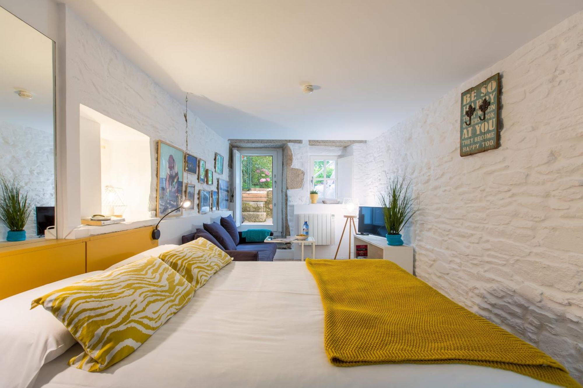 Roompedra Apartamentos Turisticos 圣地亚哥－德孔波斯特拉 客房 照片